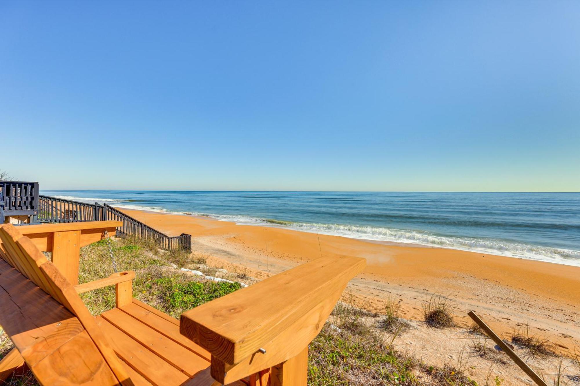 Oceanfront Oasis In Flagler Beach With Deck And Views! מראה חיצוני תמונה