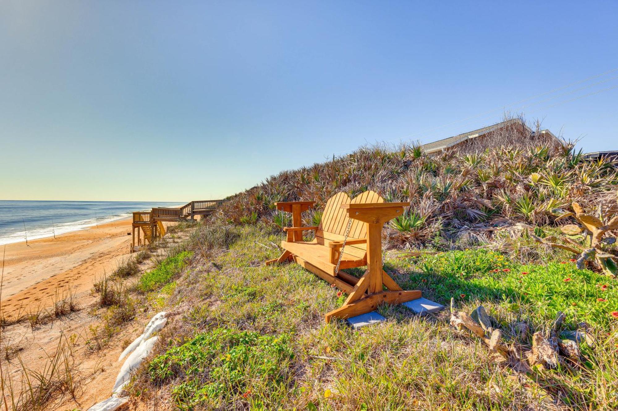 Oceanfront Oasis In Flagler Beach With Deck And Views! מראה חיצוני תמונה